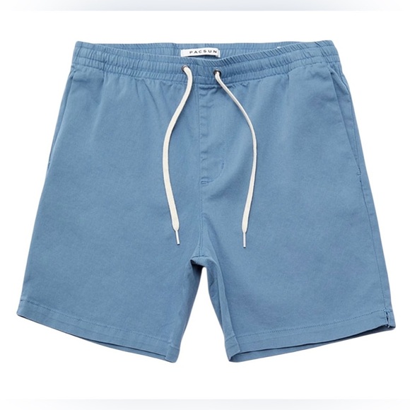 Pacsun Blue Twill Volley Shorts Men’s Size Small NWT - Picture 5 of 9
